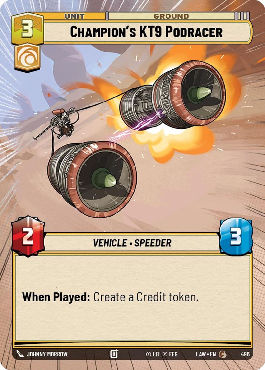 Champion's KT9 Podracer