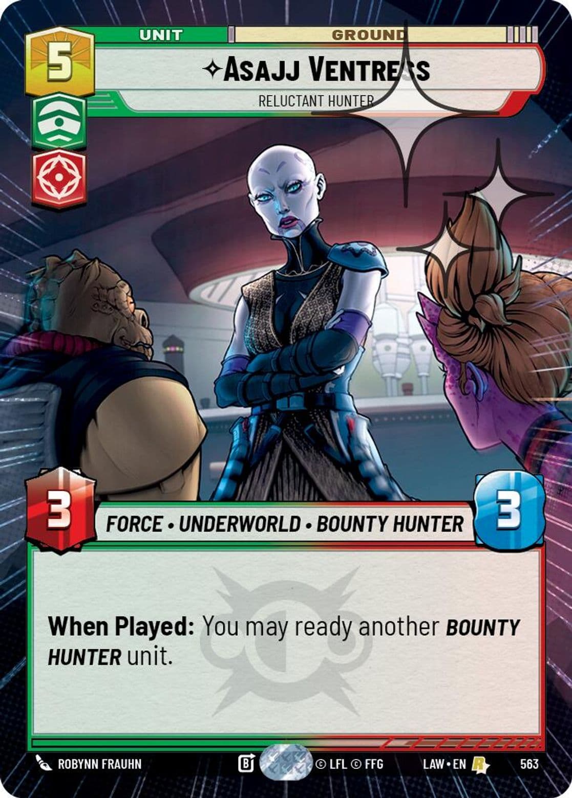 Asajj Ventress - Reluctant Hunter