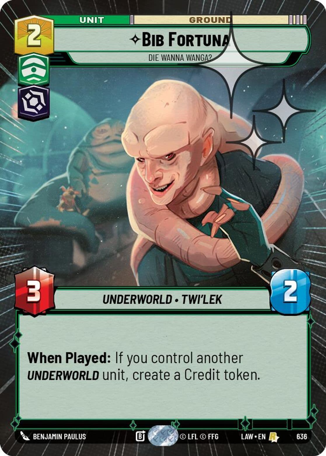 Bib Fortuna - Die Wanna Wanga?