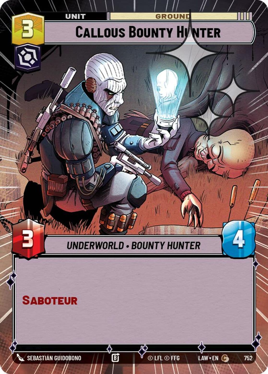 Callous Bounty Hunter