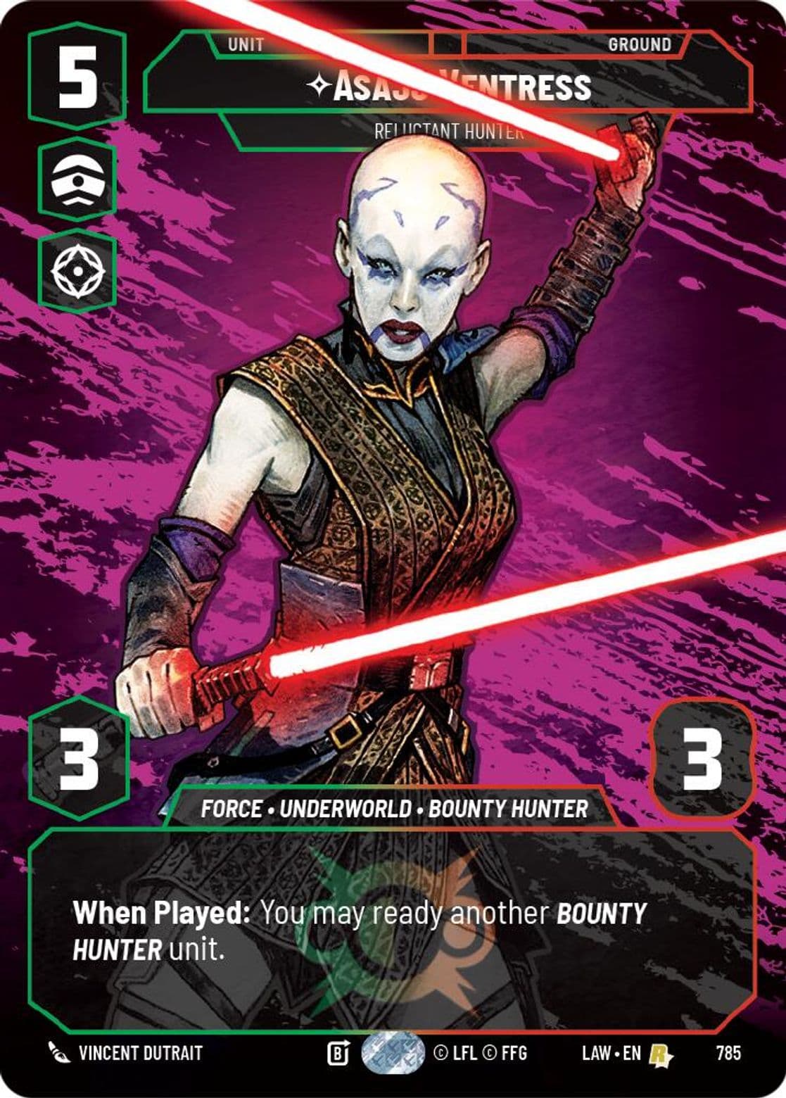 Asajj Ventress - Reluctant Hunter