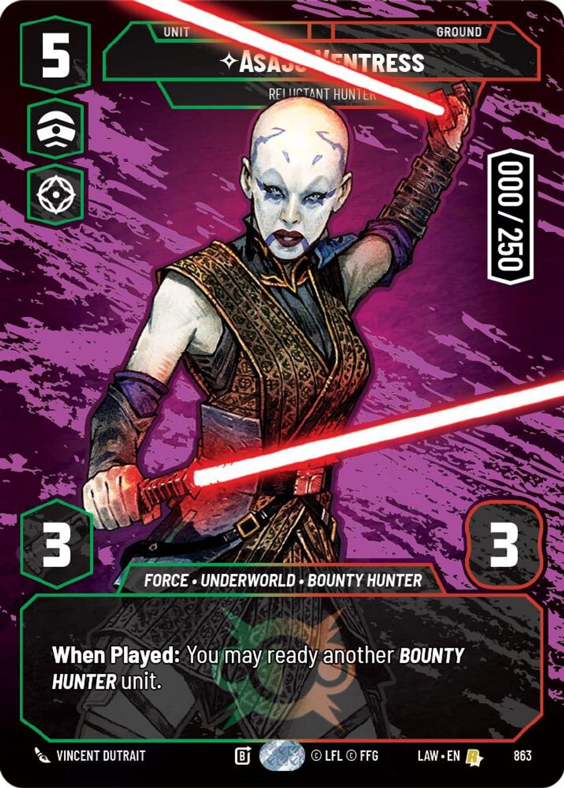 Asajj Ventress - Reluctant Hunter