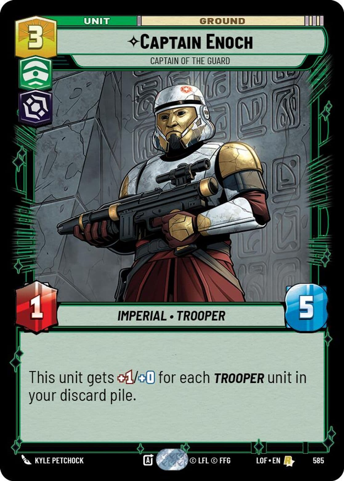 Captain Enoch - Captain of the Guard