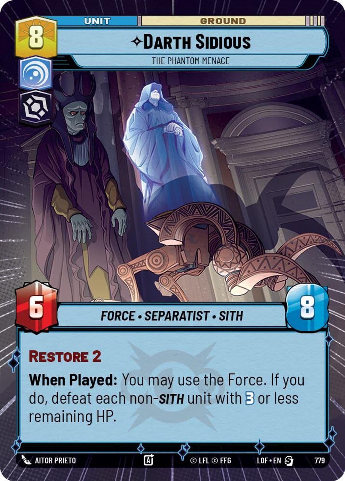 Darth Sidious - The Phantom Menace
