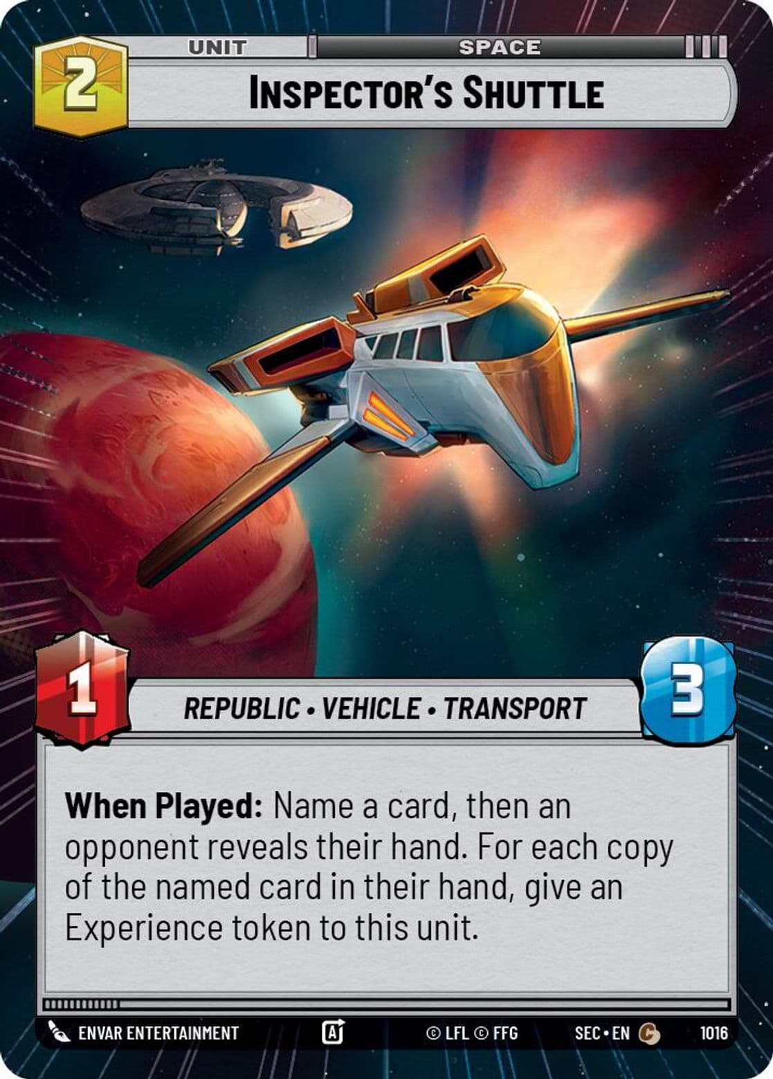 Inspector's Shuttle