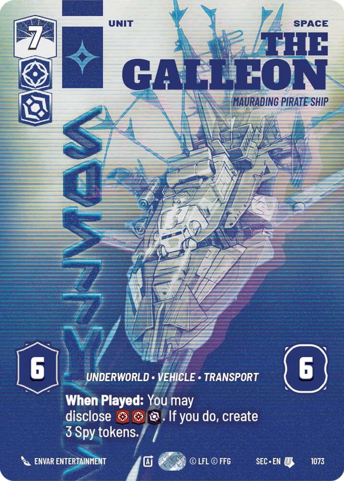 The Galleon - Marauding Pirate Ship