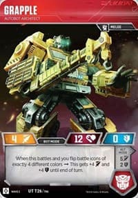 Grapple - Autobot Architect