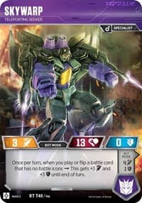 Skywarp - Teleporting Seeker
