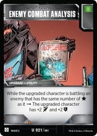 Enemy Combat Analysis