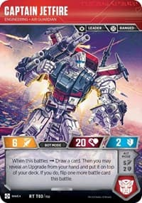 Captain Jetfire - Engineering Air Guardian