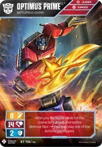 Optimus Prime - Battlefield Legend (Energon Edition)