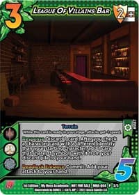 League of Villains Bar (Quirk Pack 4)