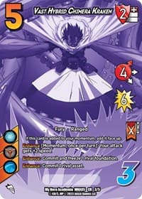 Vast Hybrid Chimera Kraken (Chrome Rare)