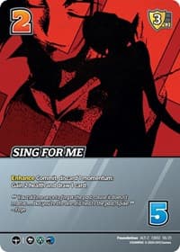 Sing For Me (Alternate Art)