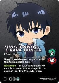 Sung Jinwoo, E Rank Hunter (Alternate Art)