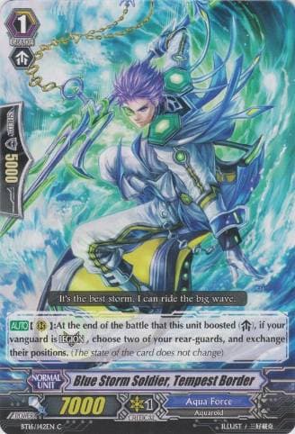 Blue Storm Soldier, Tempest Boarder