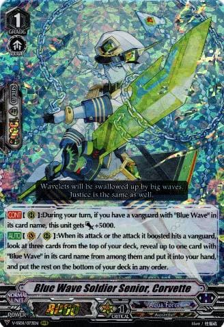 Blue Wave Soldier Senior, Corvette