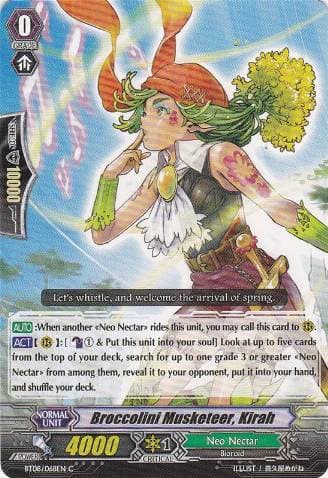 Broccolini Musketeer, Kirah