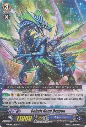 Cobalt Neon Dragon