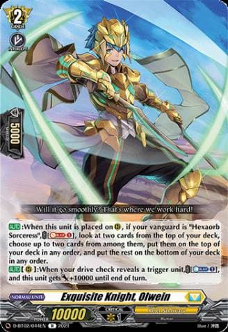 Exquisite Knight, Olwein