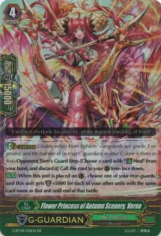 Flower Princess of Autumn Scenery, Verna