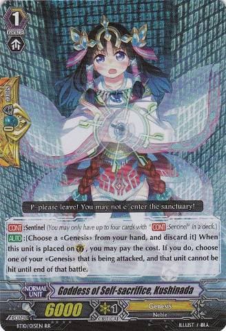 Goddess of Self-sacrifice, Kushinada