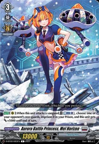 Aurora Battle Princess, Mel Horizon