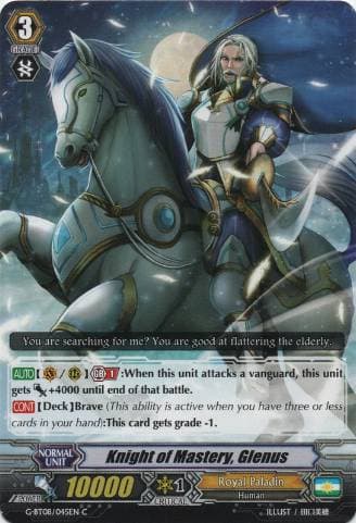 Knight of Mastery, Glenus