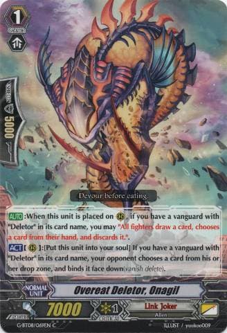 Overeat Deletor, Onagil