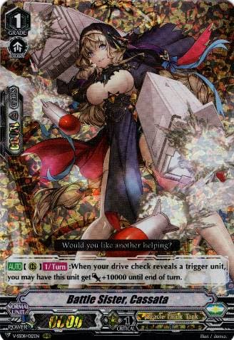 Battle Sister, Cassata