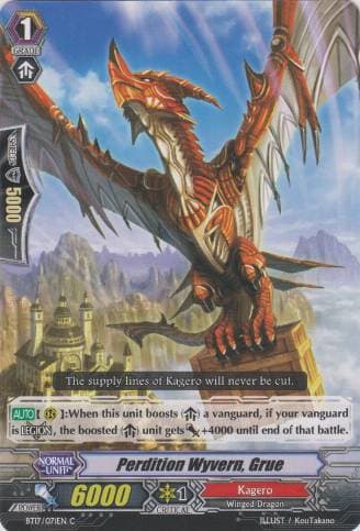 Perdition Wyvern, Grue