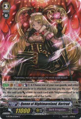 Queen of Nightmareland, Hartrud