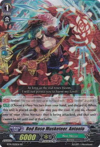 Red Rose Musketeer, Antonio