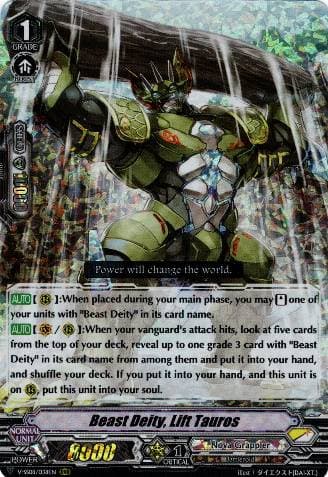Beast Deity, Lift Tauros