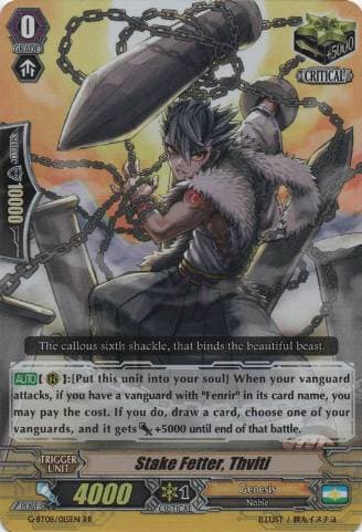 Stake Fetter, Thviti