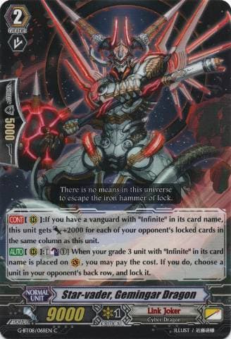 Star-vader, Gemingar Dragon