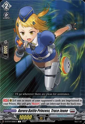 Aurora Battle Princess, Trace Jeune