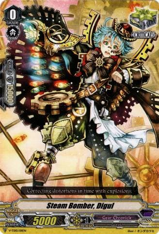 Steam Bomber, Digul