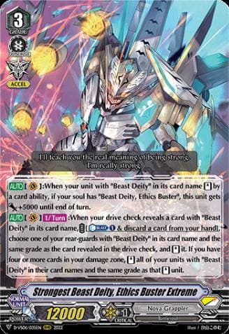 Strongest Beast Deity, Ethics Buster Extreme