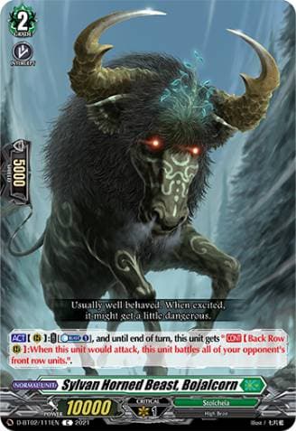 Sylvan Horned Beast, Bojalcorn