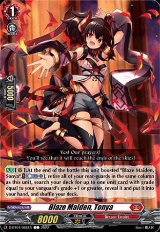Blaze Maiden, Tonya