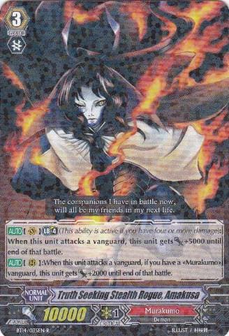 Truth Seeking Stealth Rogue, Amakusa