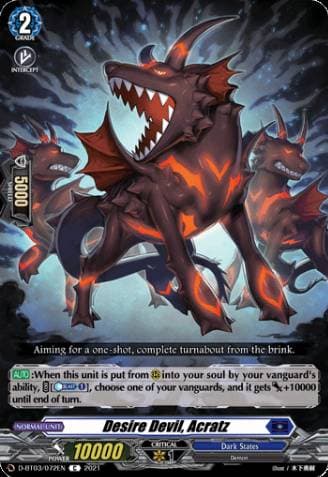 Desire Devil, Acratz