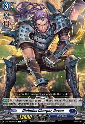Diabolos Charger, Davan