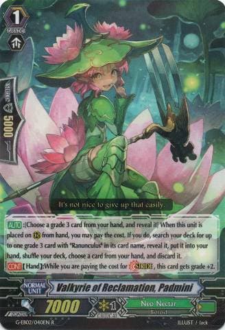 Valkyrie of Reclamation, Padmini