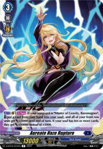 Aureate Haze Rupture