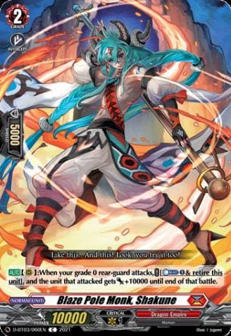 Blaze Pole Monk, Shakune