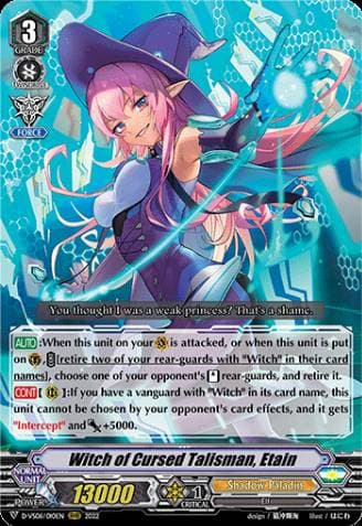 Witch of Cursed Talisman, Etain