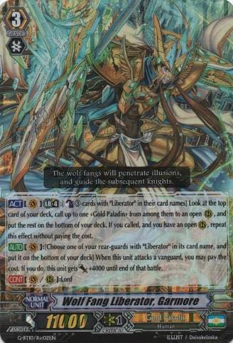 Wolf Fang Liberator, Garmore