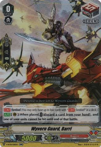 Wyvern Guard, Barri